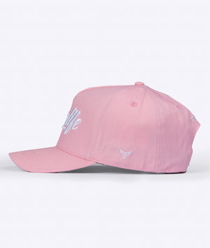 MumLife A-Frame Snapback - Pastel Pink