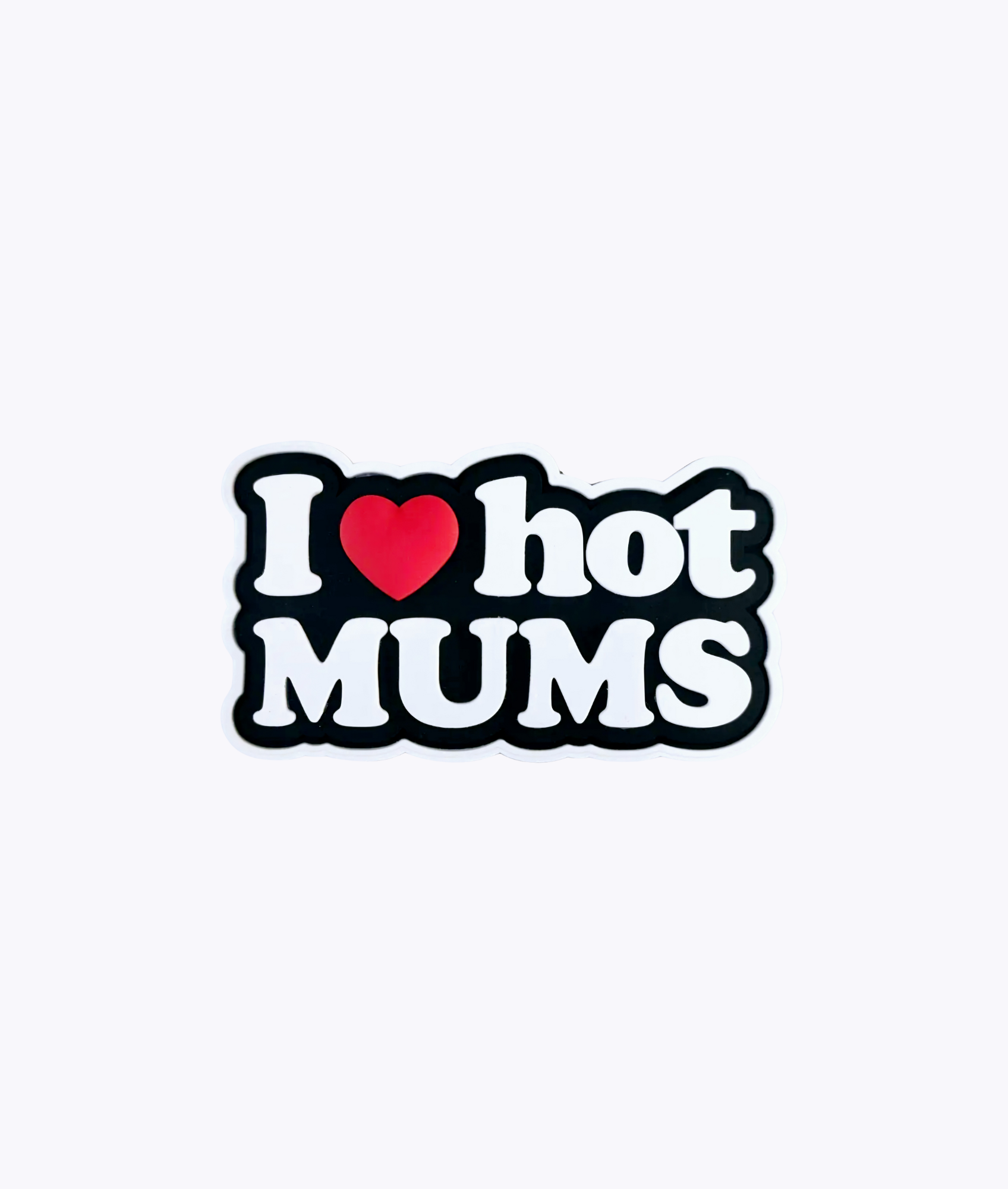 'I❤️hotMums' PVC Patch