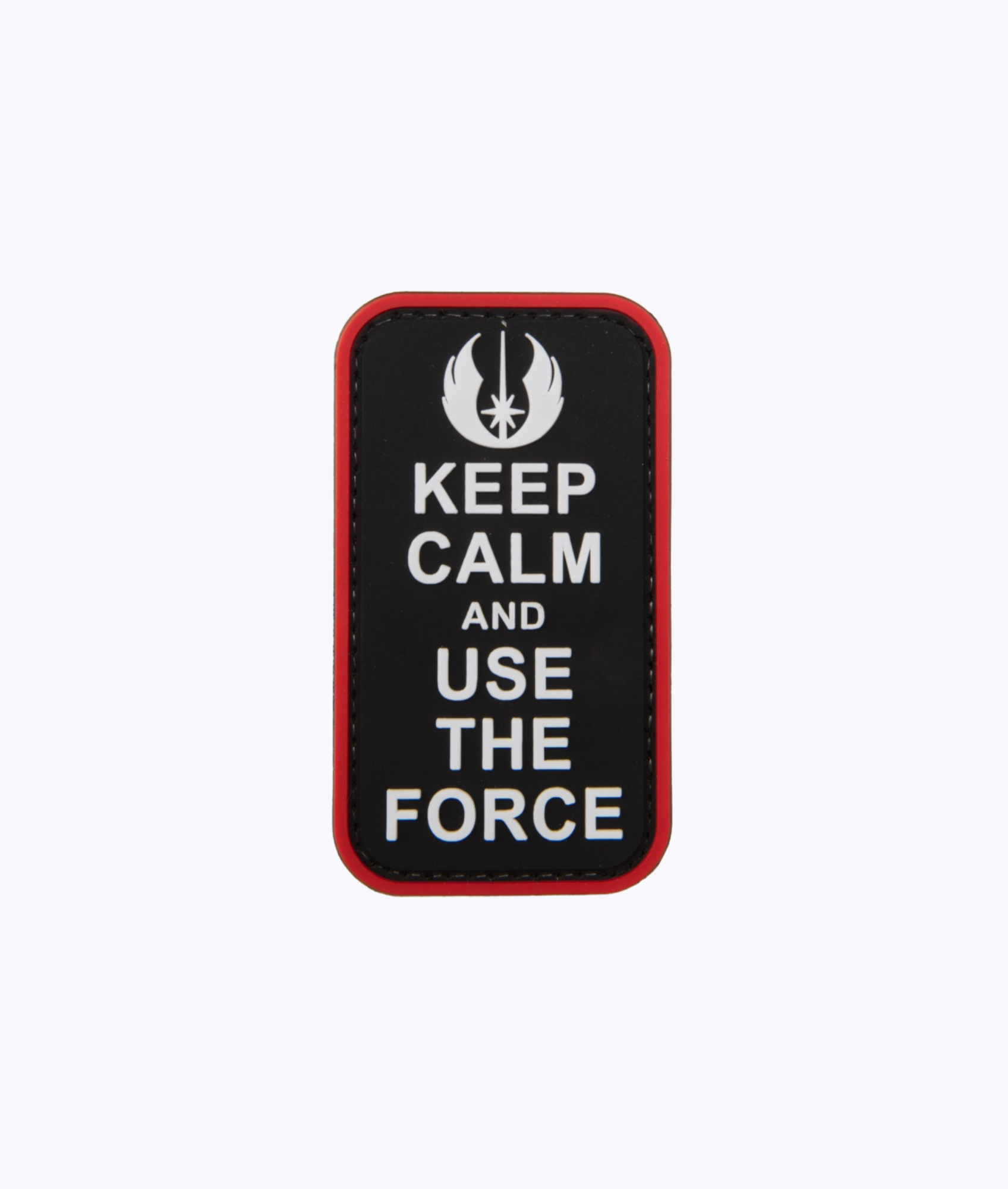 'Keep calm and use the force' PVC Patch