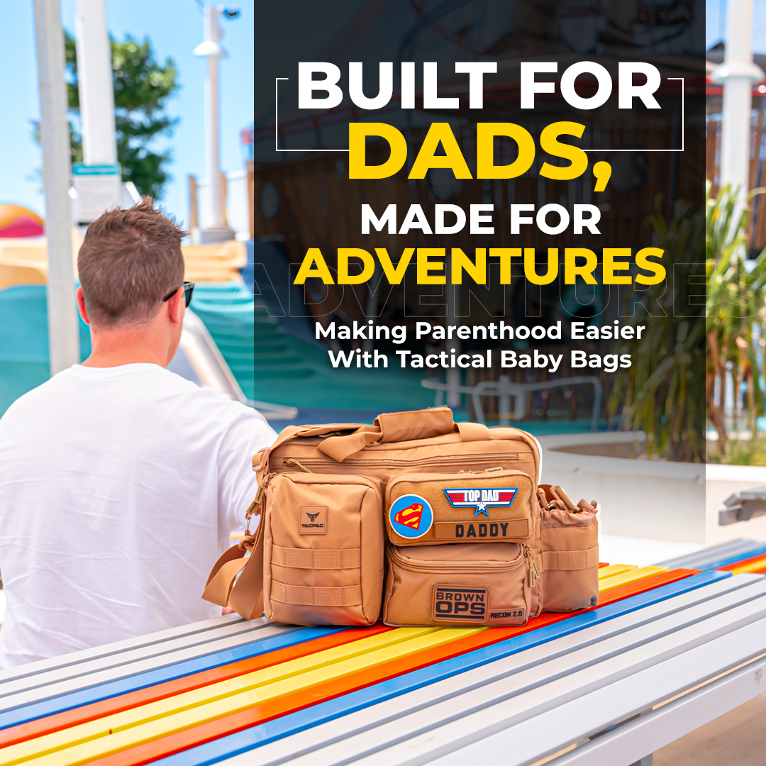 Tacpac Tactical Nappy Bags Made for adventure