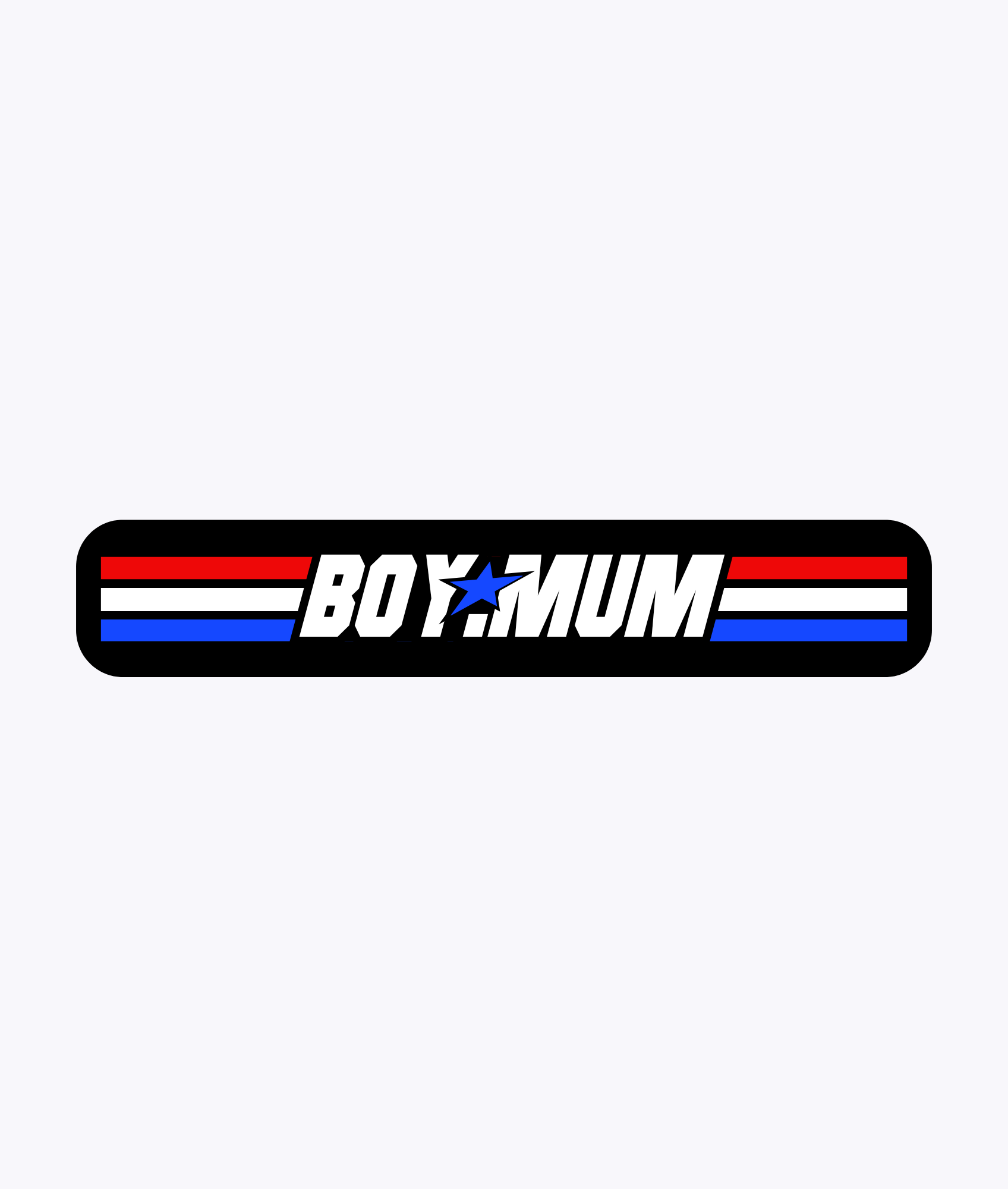 'BoyMum' PVC Patch - COMING SOON