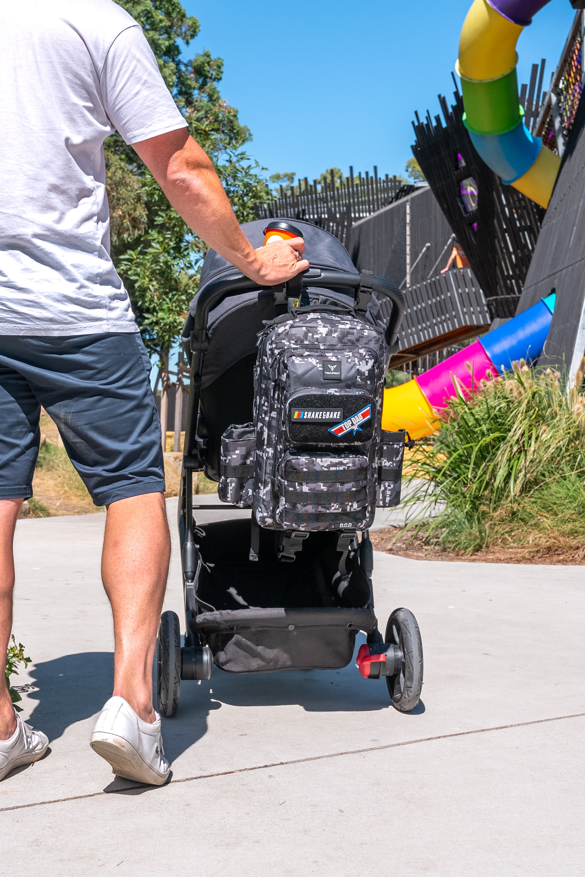 Tacpac 'B.O.B' Blackhawk Nappy Bag Set